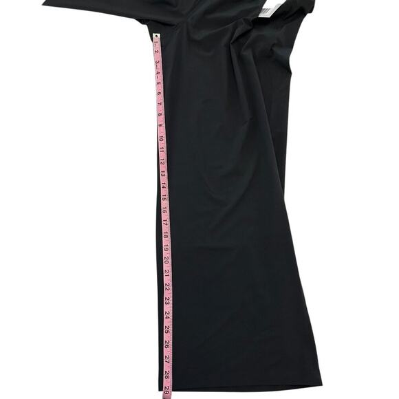 GIRLFRIEND COLLECTIVE Black Luxe Wide Leg Pant 29" Medium NWT - Picture 9 of 14